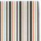 Gray Stripes Linen Placemat - DETAIL