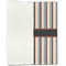 Gray Stripes Linen Placemat - Folded Half