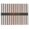 Gray Stripes Linen Placemat - Front