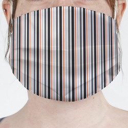 Gray Stripes Face Mask Cover