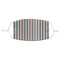 Gray Stripes Mask1 Adult Small