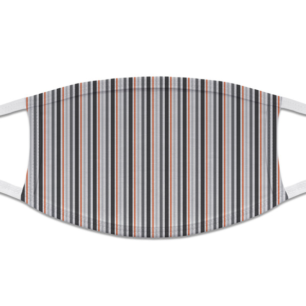 Custom Gray Stripes Cloth Face Mask (T-Shirt Fabric)