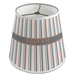 Gray Stripes Empire Lamp Shade (Personalized)