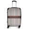Gray Stripes Medium Travel Bag - With Handle
