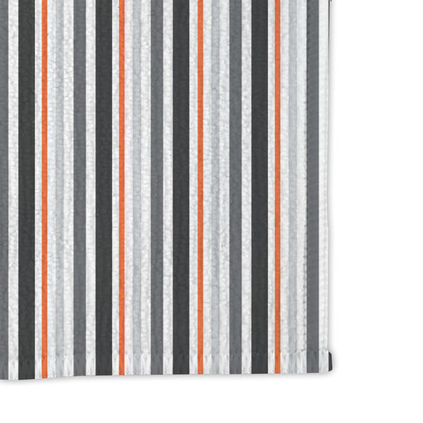 Gray Stripes Microfiber Dish Rag - DETAIL