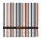 Gray Stripes Microfiber Dish Rag - Front/Approval