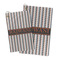 Gray Stripes Microfiber Golf Towel - PARENT/MAIN