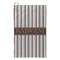 Gray Stripes Microfiber Golf Towel - Small (Personalized)