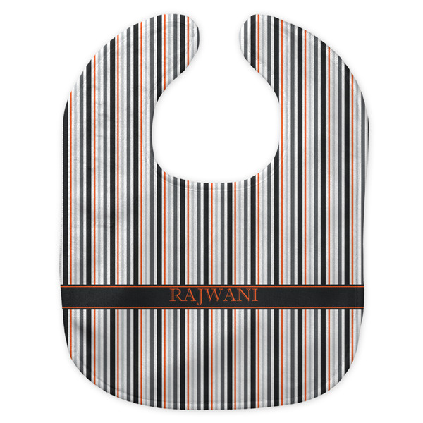 Gray Stripes New Bib Flat Approval