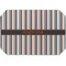 Gray Stripes Octagon Placemat - Single front