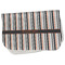 Gray Stripes Burp Cloth - Fleece w/ Name or Text