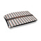 Gray Stripes Outdoor Dog Beds - Medium - MAIN