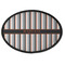 Gray Stripes Oval Patch