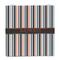 Gray Stripes Party Favor Gift Bag - Gloss - Front