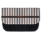 Gray Stripes Pencil Case - Front