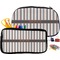 Gray Stripes Pencil / School Supplies Bags Small and Medium