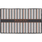 Gray Stripes Door Mat - 60"x36" (Personalized)