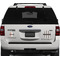 Gray Stripes Personalized Car Magnets on Ford Explorer