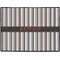 Gray Stripes Personalized Door Mat - 24x18 (APPROVAL)