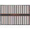 Gray Stripes Door Mat - 36"x24" (Personalized)