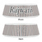 Gray Stripes Plastic Pet Bowls - Small - APPROVAL