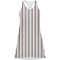 Gray Stripes Racerback Dress - X Large