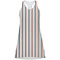 Gray Stripes Racerback Dress - X Small