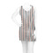 Gray Stripes Racerback Dress - On Model - Front