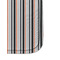 Gray Stripes Sanitizer Holder Keychain - Detail