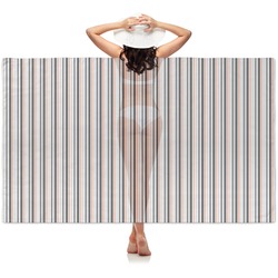 Gray Stripes Sheer Sarong