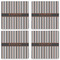Gray Stripes Set of 4 Sandstone Coasters - See All 4 View