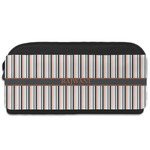Gray Stripes Shoe Bag (Personalized)