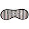 Gray Stripes Sleeping Eye Mask - Front Large
