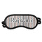Gray Stripes Sleeping Eye Mask (Personalized)