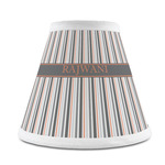 Gray Stripes Chandelier Lamp Shade (Personalized)