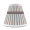 Gray Stripes Small Chandelier Lamp - FRONT