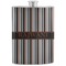 Gray Stripes Stainless Steel Flask