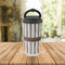 Gray Stripes Stainless Steel Travel Cup Lifestyle
