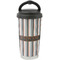 Gray Stripes Stainless Steel Travel Cup