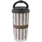 Gray Stripes Stainless Steel Coffee Tumbler (Personalized)