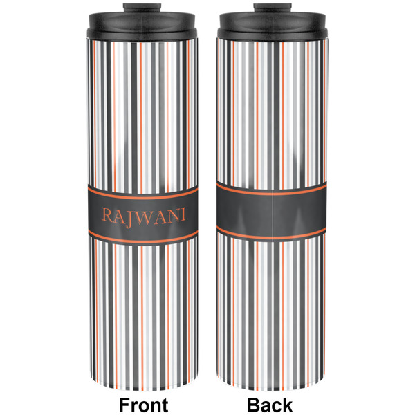 Gray Stripes Stainless Steel Tumbler 20 Oz - Approval