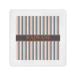 Gray Stripes Cocktail Napkins (Personalized)