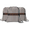 Gray Stripes String Backpack - MAIN