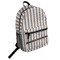 Gray Stripes Student Backpack (Personalized)
