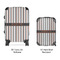 Gray Stripes Suitcase Set 4 - APPROVAL