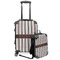 Gray Stripes Kids 2-Piece Luggage Set - Suitcase & Backpack (Personalized)