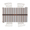 Gray Stripes Tablecloths (58"x102") - MAIN (top view)