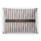Gray Stripes Throw Pillow (Rectangular - 12x16)