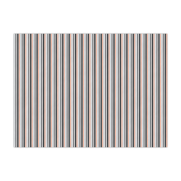 Custom Gray Stripes Tissue Paper Sheets