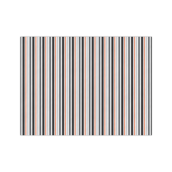 Custom Gray Stripes Medium Tissue Papers Sheets - Lightweight